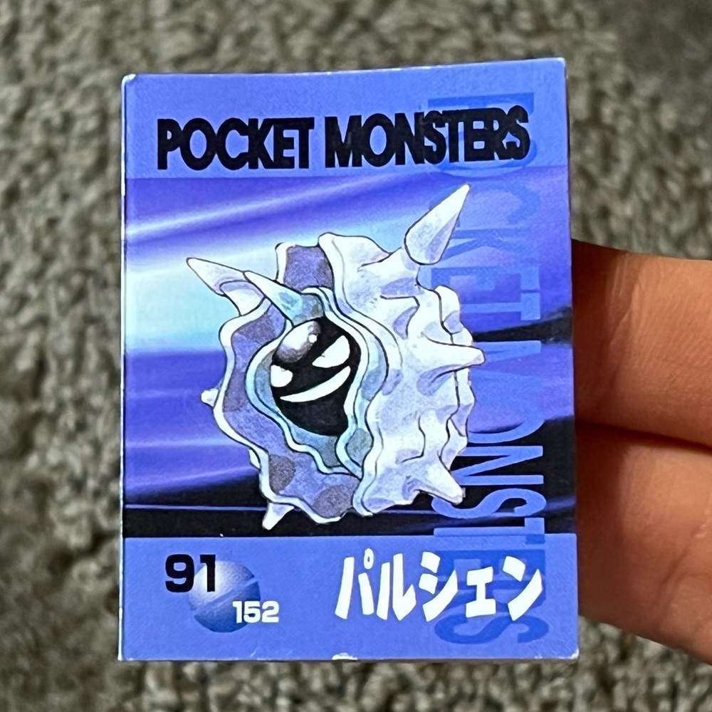 Pokémon Batt Battle Memo Cloyster 91 Mini Tiny Small Book Notebook Vintage Japan